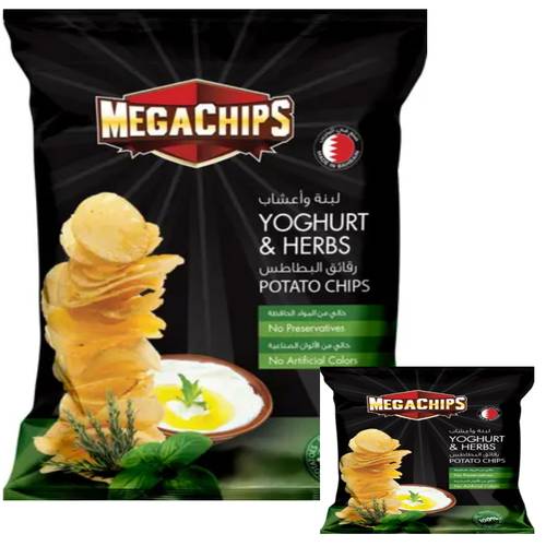 Mega Chips Labneh & Herbs 20 x 13 G
