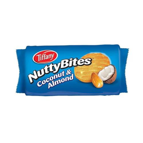 Tiffany Nutty Bites Coconut & Almond Biscuit 97.2 G