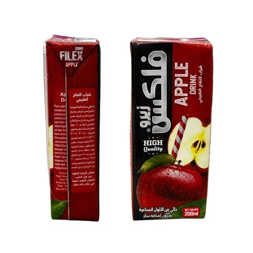 فلكس عصير تفاح 200 مل
