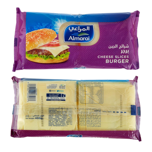 Almarai Cheese Burger Slices 400 G