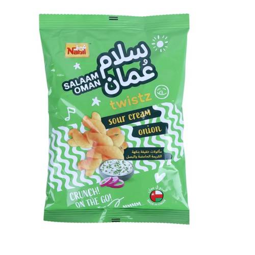 سلام عمان رقائق بنكهة الكريمة الحامضة والبصل 23 جرام