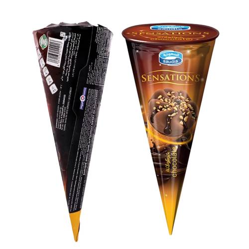 Saudi Sensations Ice Cream Chocolate & Caramel 110 ML