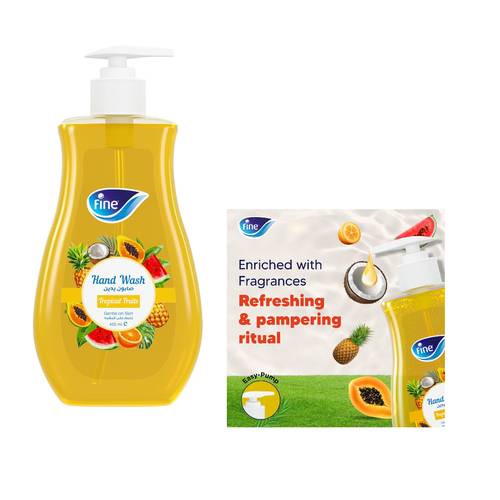 Fine Hand Wash Tropical Fruits 450 Ml