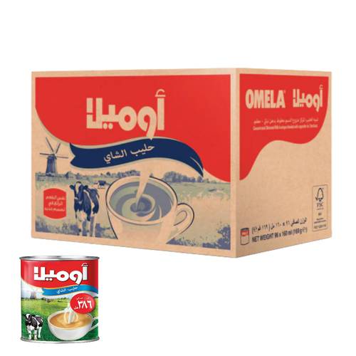 Omela Evaporated Milk 96*169 G