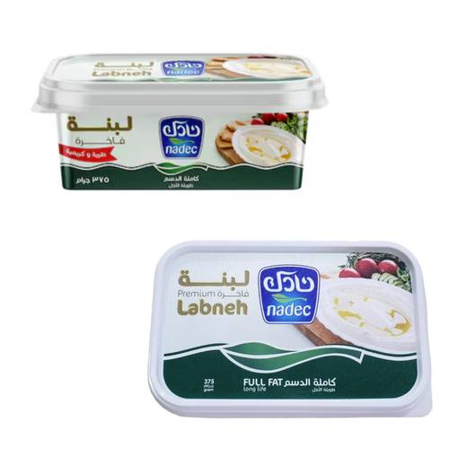 نادك لبنة كاملة الدسم 375 جرام