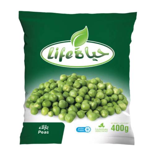 حياه بازلاء مجمدة 400 جرام