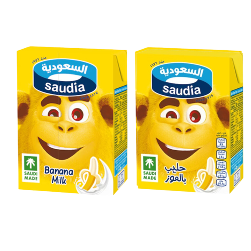  حليب السعودية بالموز  200 مل