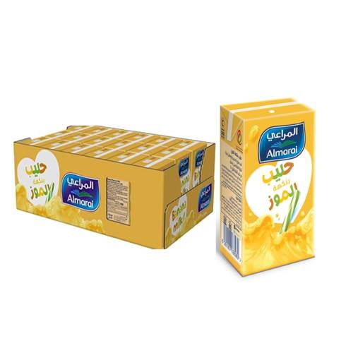 المراعي حليب بنكهة الموز 18 * 150 مل 