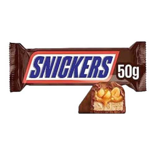 Snickers Chocolate With Peanuts 50 G