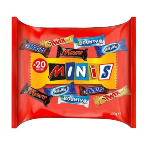 Minis Mixed Chocolate 400 G