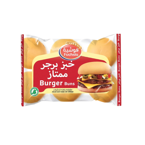 Fuchsia Regular Burger Bread 390 G * 6 PC