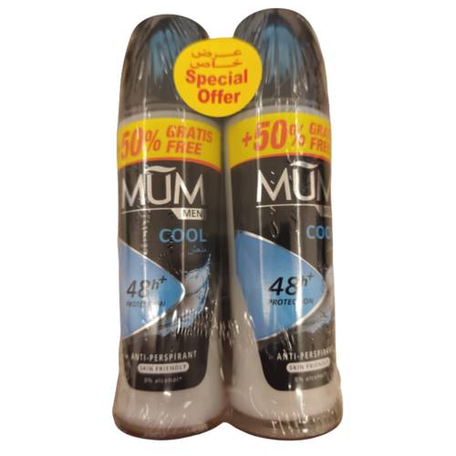 MUM Refreshing Roll-On Deodorant for Men 2 * 75 ML
