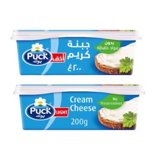 بوك جبن كريمي خفيف طبيعي للدهن 200 جرام