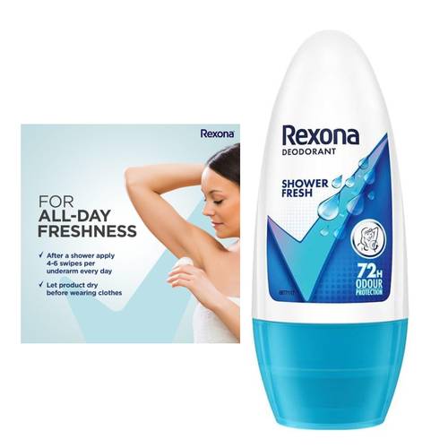 Rexona Women's Fresh Deodorant 72 Hour Protection 50 ML