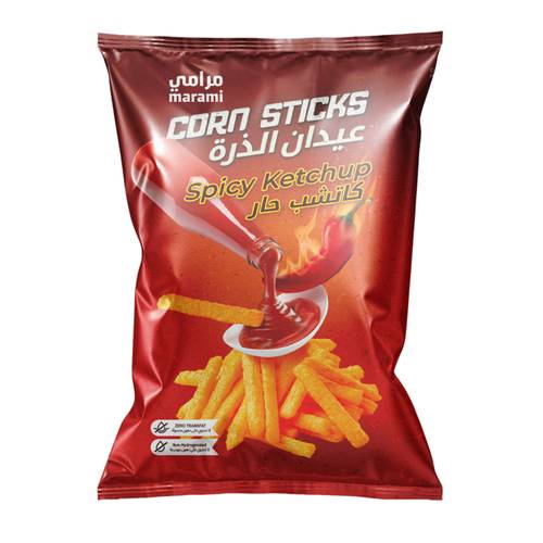 Marami Potatoes Corn Sticks with Hot Ketchup 50 G