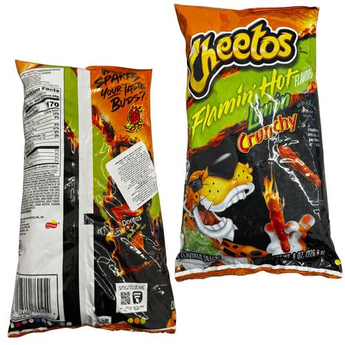 Cheetos Hot American Spicy Lemon Flavored Chips 226 G
