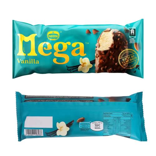  نستلة ميجا ايس كريم فانيلا  95 مل