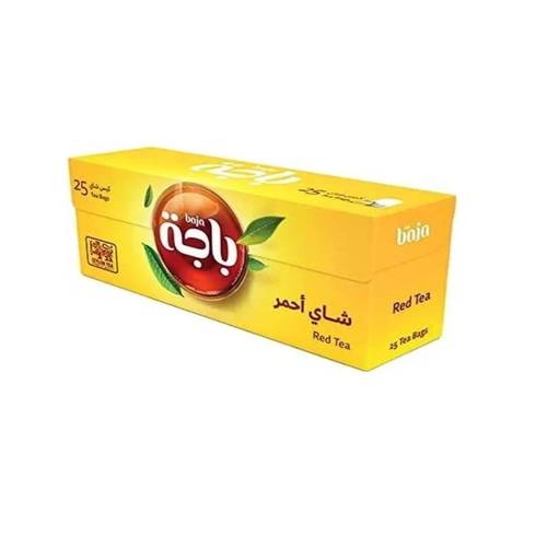 باجه شاي احمر 25 كيس     