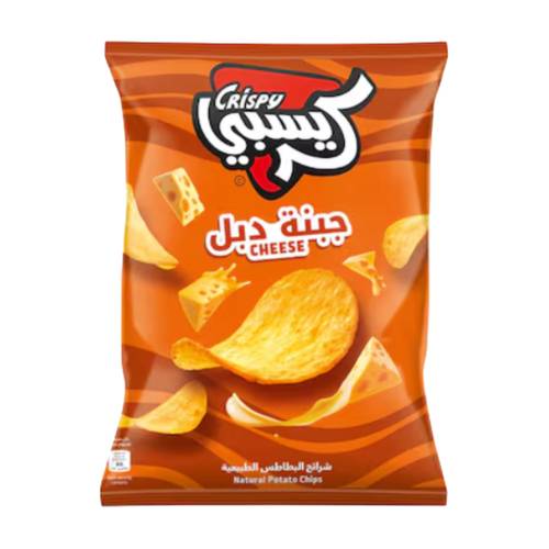 كريسبي البطاطس الطبيعية بطعم الجبنه 20 جرام 