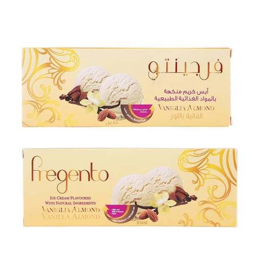 Frigento Vanilla & Almond Ice Cream 85 ML