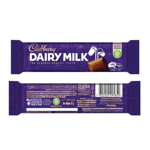 Cadbury Dairy Milk Chocolate 32 G