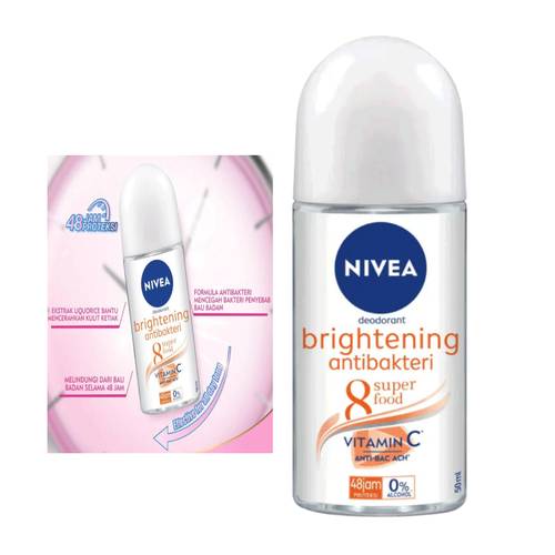 Nivea Roll On Vitamin C Antibacterial 50 ML