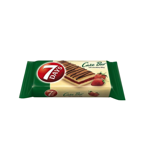 7Days Cake Bar Strawberry 25 G