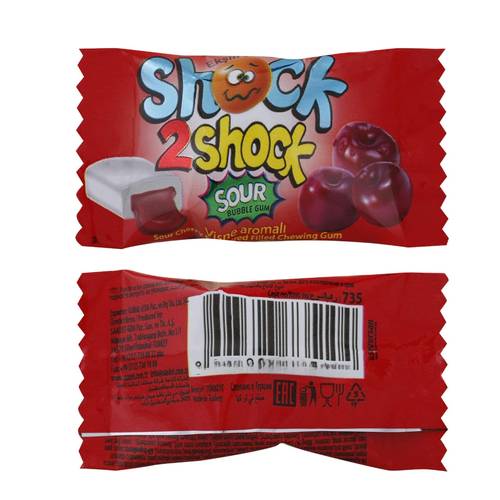 Shock 2 Shock Sour Cherry Gum 4 G