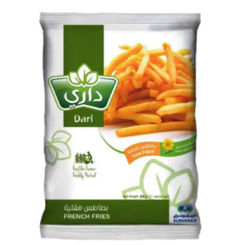  داري بطاطس مقليه 2.5 كيلو جرام     