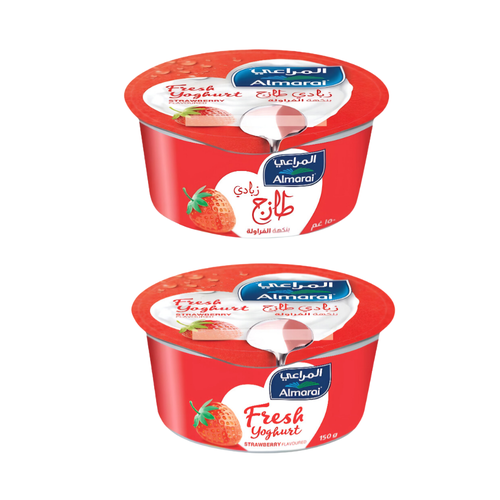 Almarai Strawberry Flavored Yogurt 150 G