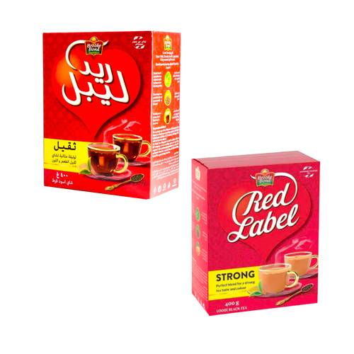 Brooke Bond Red Label Strong Black Tea 400 G
