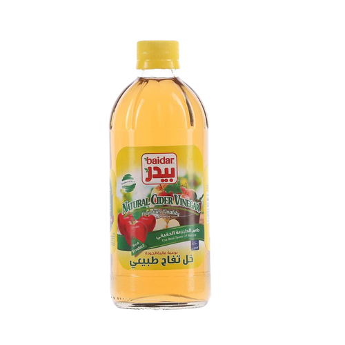 بيدر خل تفاح طبيعي 473 مل     