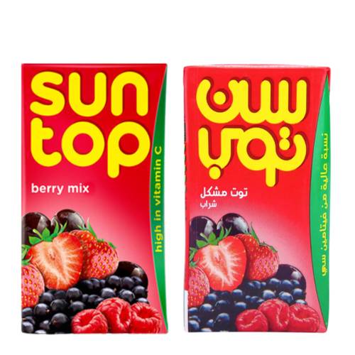 Sun Top Mixed Berries Drink 250 ML