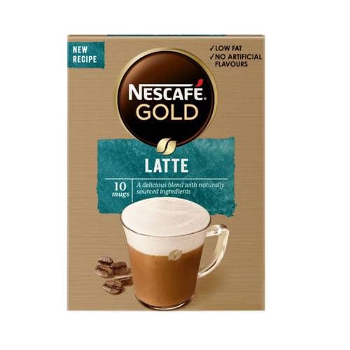  Nescafe Gold Latte Without Sugar 10 * 18 G