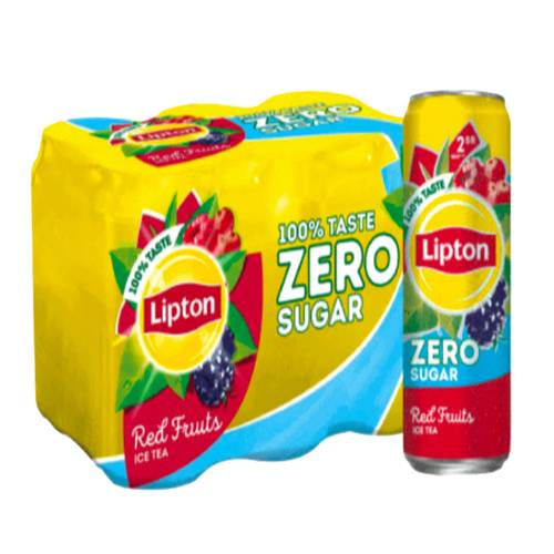 Lipton Ice Tea Fruit Cocktail Without Sugar 6 * 240 ML