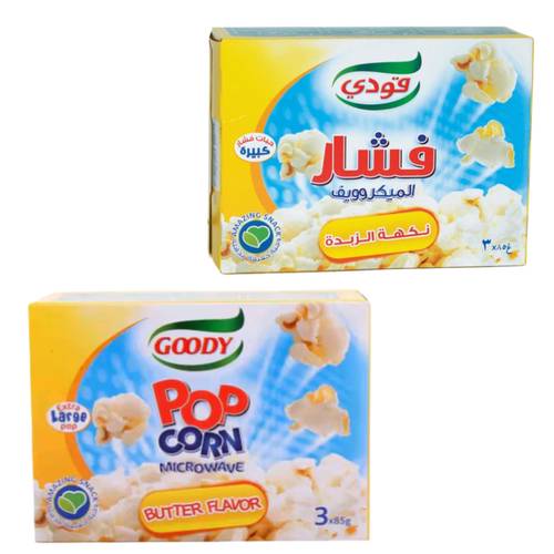 Goody Popcorn With Butter 3 PC * 85 G