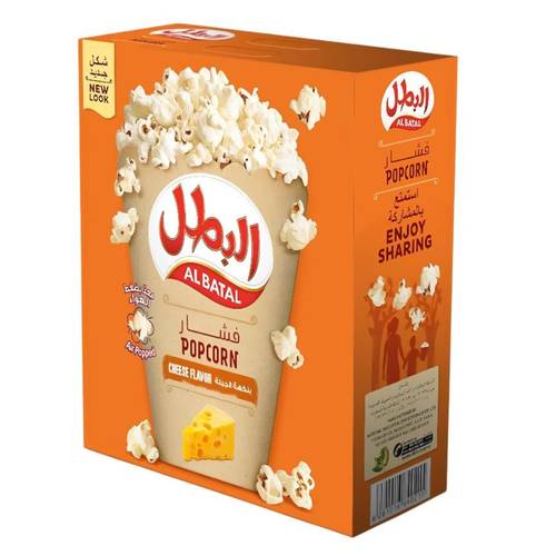 Al Batal Cheese Flavored Popcorn 10 PC * 23 G