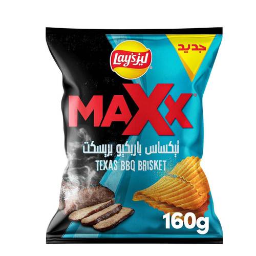 Lay's Max Texas Bbq Brisket Chips 160 G