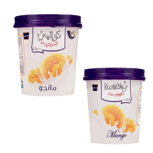 Kwality Ice Cream Mango Cup 125 ML