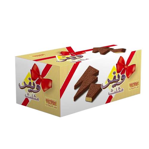 Rana Chocolate Flavored Triangle Wafer 24 * 18 G
