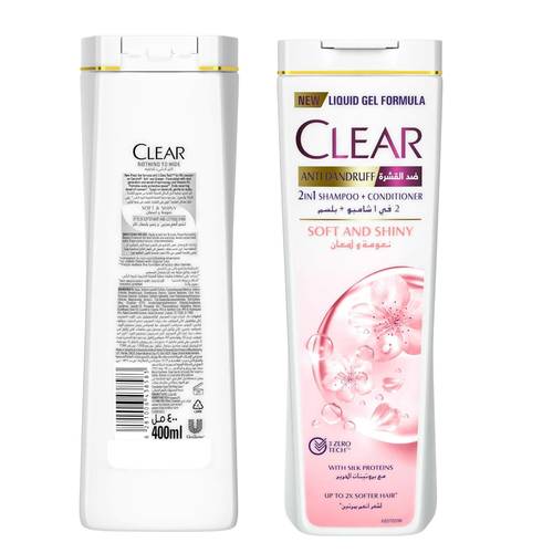 Clear Female Soft & Shiny Shampoo 400 ML