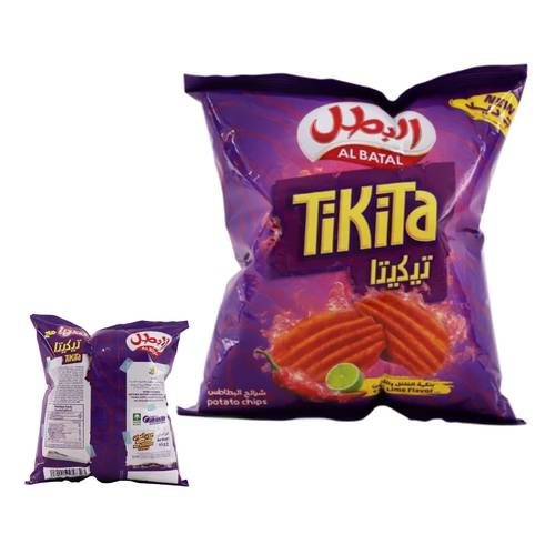 Tikita Champion Chips Lemon Pepper Flavor 65 G
