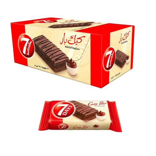 سفن دايز كيك بار شوكولاتة 12 * 25 جرام