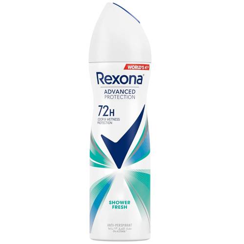 Rexona Women's Deodorant Shower Fresh Spray 150 Ml