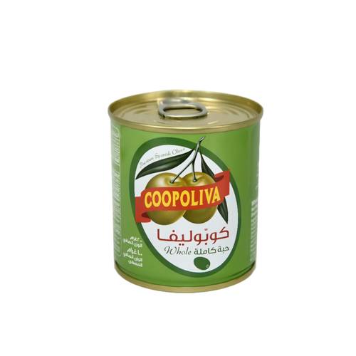 كوبوليفا زيتون اخضر حبة كاملة 100 جرام