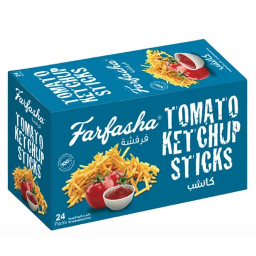 Farfasha Ketchup Flavored Potato Chips 24 PC * 15 G