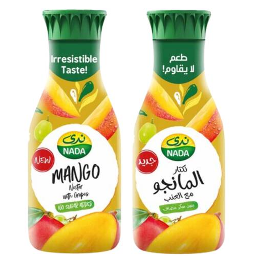 Nada Mango Nectar With Grapes Without Sugar 1.3 L