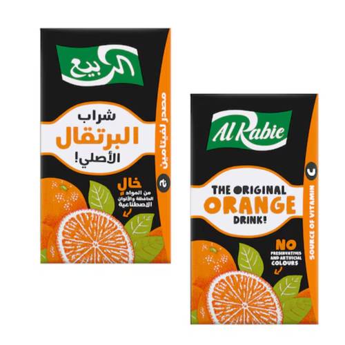 Al Rabie The Original Orange Drink 125 Ml