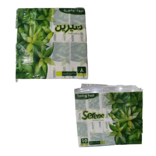 Serene Soft White Tissues, Pack of 10 * 200 Tissues