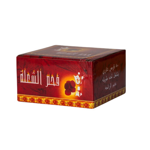 فحم الشعلة سريع الاشتعال 80 قطعة